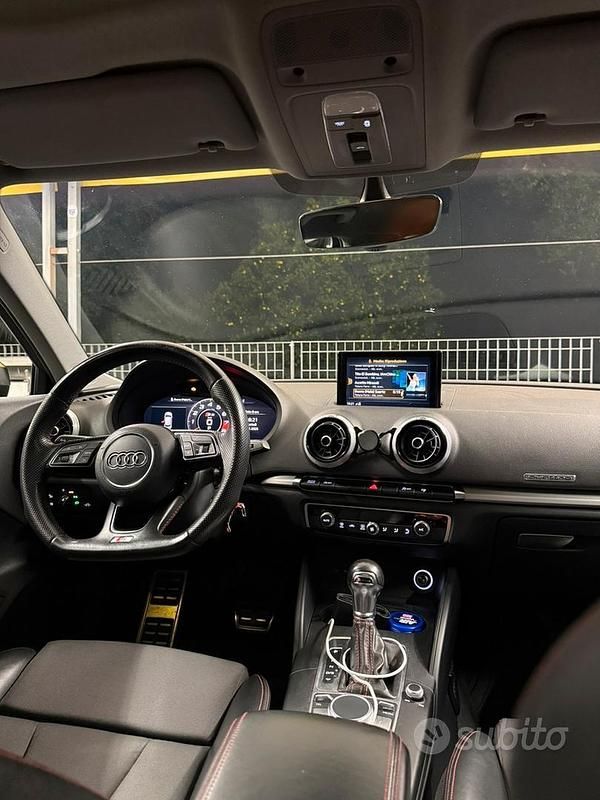 Grigio Usata 2017 Audi S3 Ambiente Tre volumi | 27.500 € (Cara) - Immagine 1/4