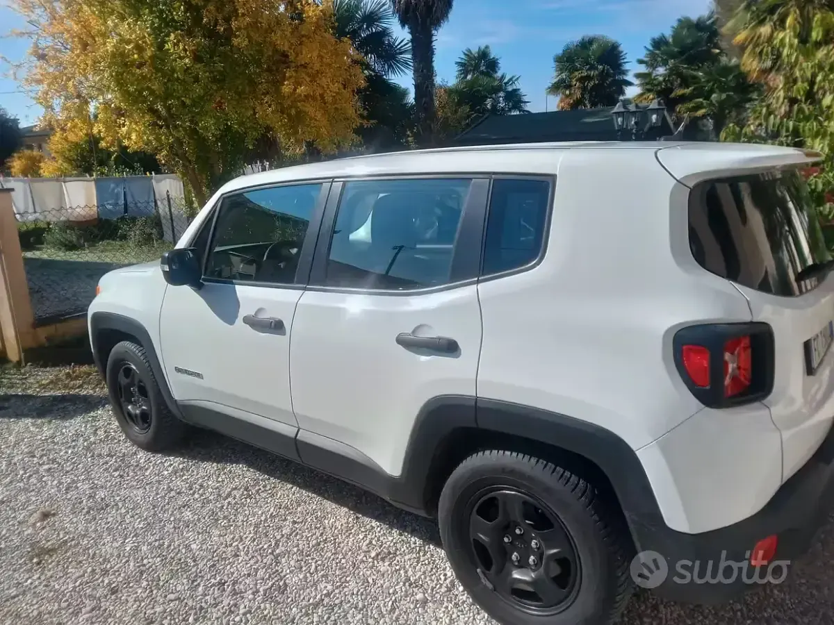 Usata Jeep Renegade 110 CV (80 kW) 2016 Bianco SUV