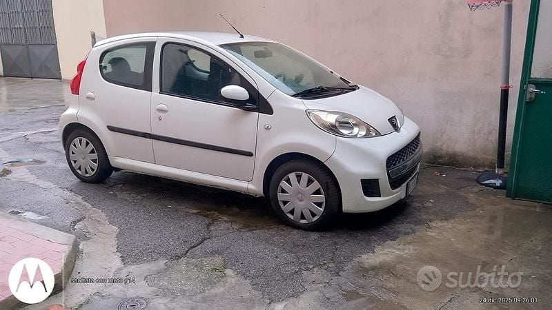 Usata Peugeot 107 2012 Bianco Utilitaria