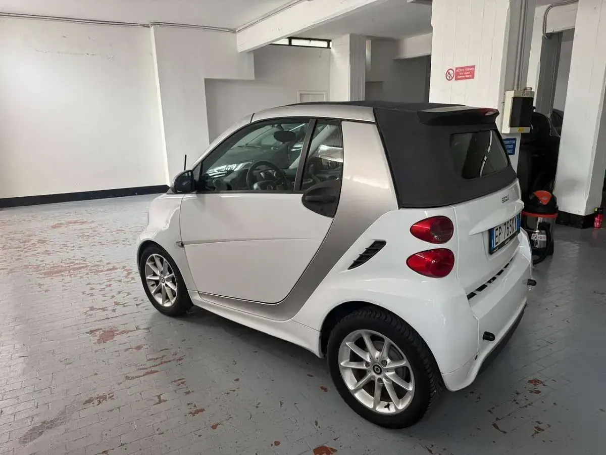 Usata Smart ForTwo Cabrio Passion 71 CV (52 kW) 2013 Bianco Cabrio
