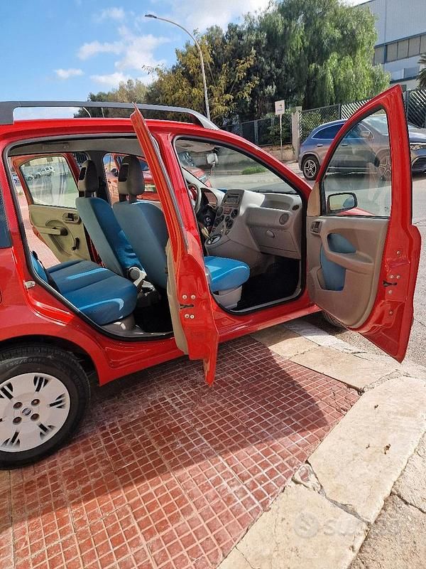 Usata Fiat Panda 2006 Rosso Berlina