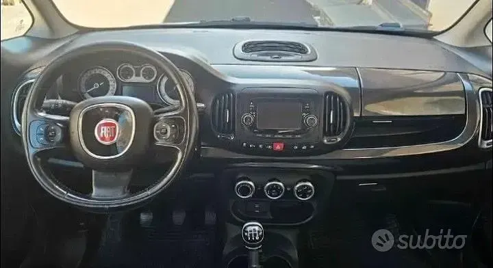 Usata Fiat 500L 85 CV (62 kW) 2015 Grigio Monovolume
