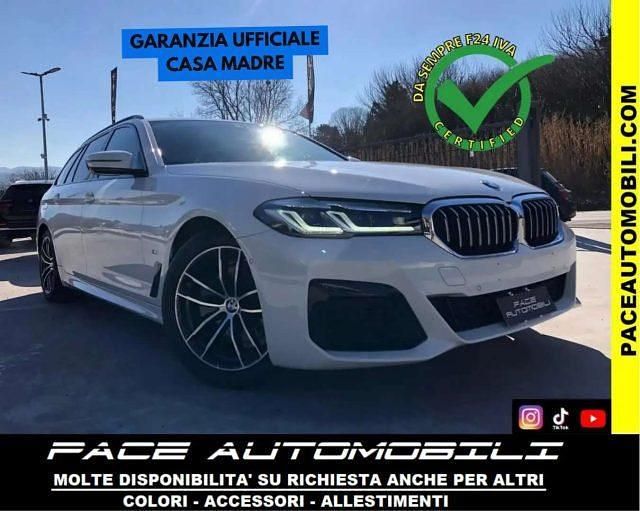 Bianco Usata 2023 BMW 520 M Sport Station wagon | 44.500 € (Ottimo prezzo) - Immagine 1/2