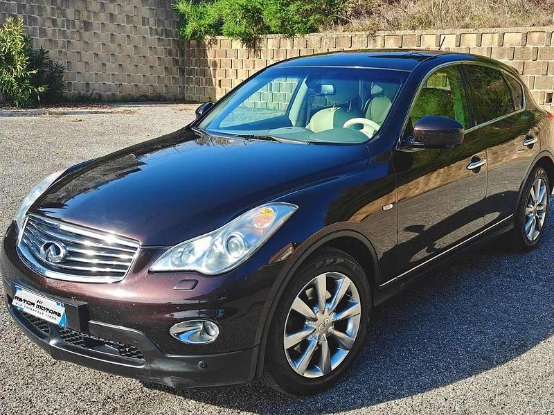 Usata Infiniti Ex37 320 CV (235 kW) 2008 Nero SUV