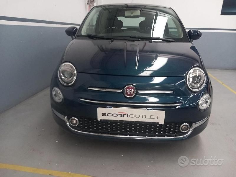 Usata Fiat 500 Lounge 69 CV (50 kW) 2017 Blu Berlina