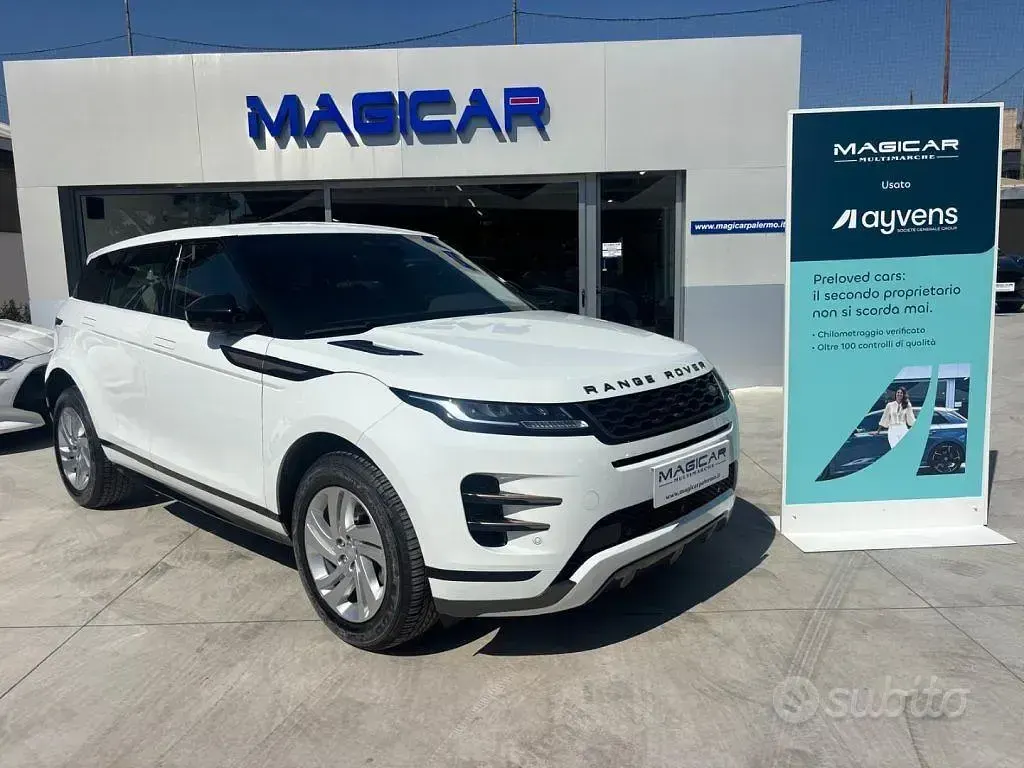 Usata Land Rover Range Rover evoque SE Dynamic 163 CV (119 kW) 2023 Bianco SUV