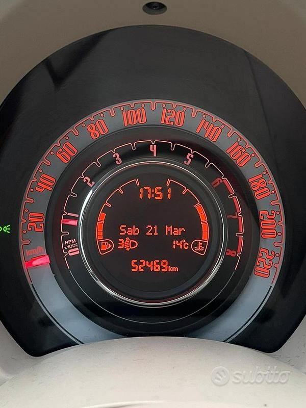 Usata Fiat 500 2015 Bianco