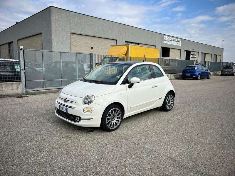 Usata Fiat 500 Lounge 69 CV (50 kW) 2016 Bianco Berlina