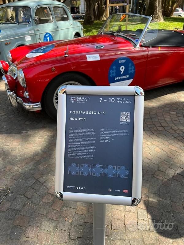 Rosso Usata 1950 MG A Cabrio | 46.000 € - Immagine 1/4