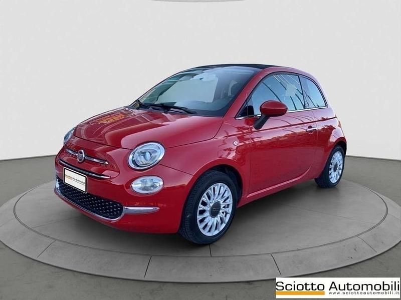 Usata Fiat 500C Lounge 69 CV (50 kW) 2016 Rosso Cabrio