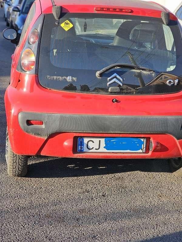 Usata Citroën C1 54 CV (39 kW) 2007 Rosso Utilitaria