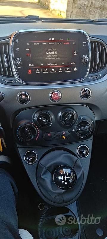 Usata Fiat 500 Rock 69 CV (50 kW) 2019 Grigio Utilitaria