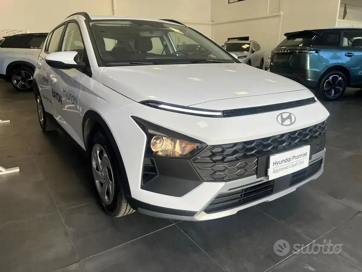 Nuova Hyundai Bayon 90 CV (66 kW) 2026 Bianco SUV