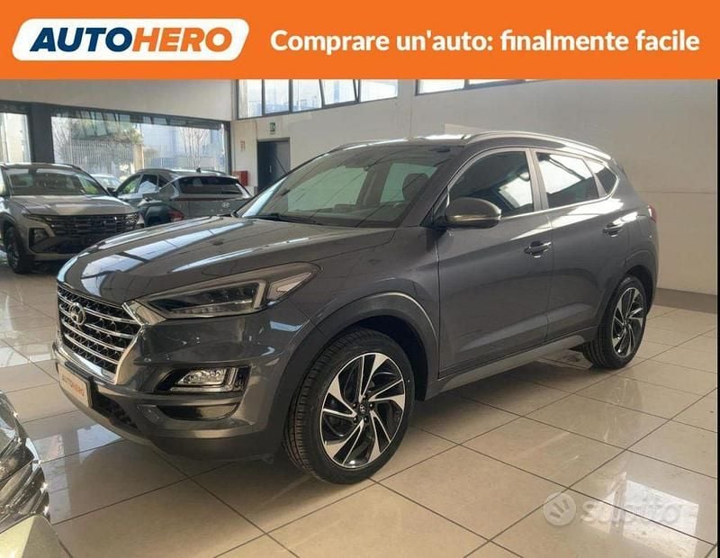 Usata Hyundai Tucson 136 CV (100 kW) 2019 Blu SUV