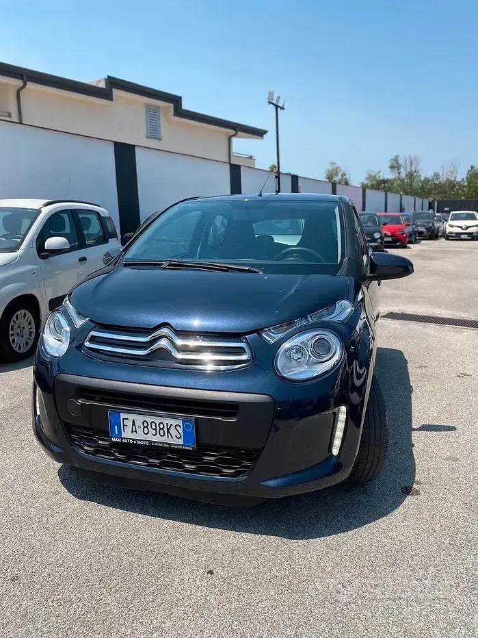 Usata Citroën C1 Feel 69 CV (50 kW) 2015 Blu Utilitaria