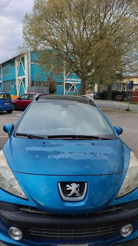 Usata Peugeot 207 90 CV (66 kW) 2009 Blu/azzurro Station wagon