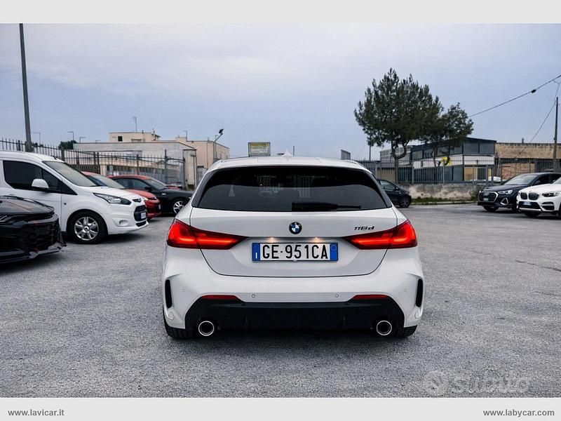 Usata BMW 118 M Sport 150 CV (110 kW) 2021 Bianco Utilitaria