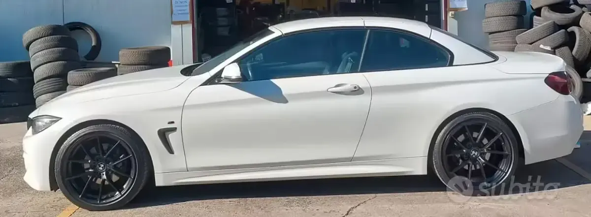 Usata BMW 420 M Sport 190 CV (139 kW) 2015 Bianco Cabrio
