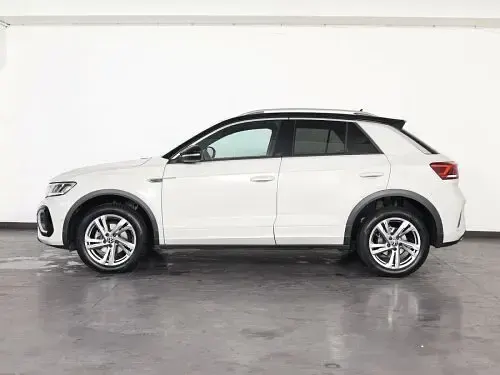 Usata VW T-Roc R-line 150 CV (110 kW) 2022 Pyrit silver nero SUV