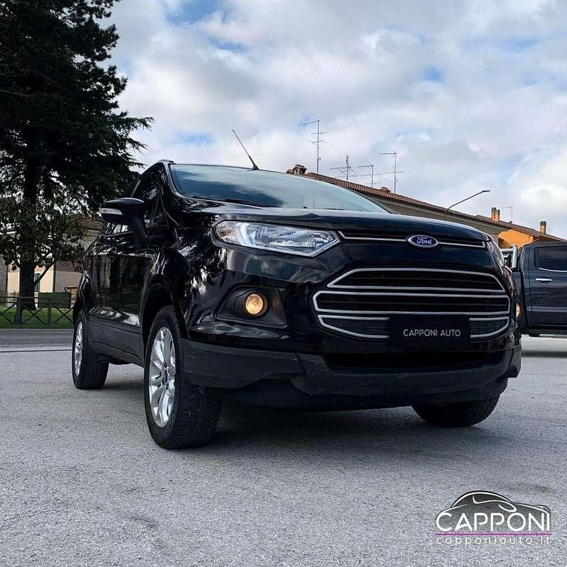Usata Ford Ecosport 90 CV (66 kW) 2015 Nero SUV