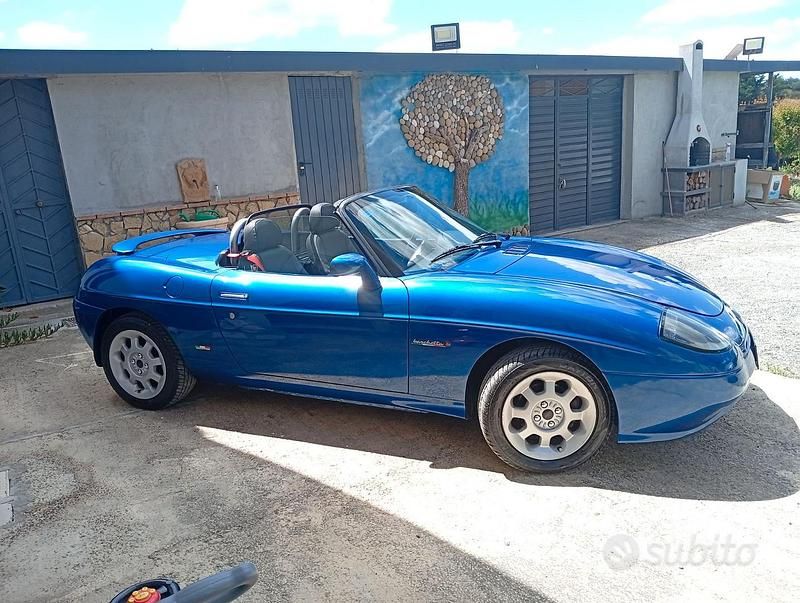 Usata Fiat Barchetta 130 CV (95 kW) 1997 Blu Cabrio