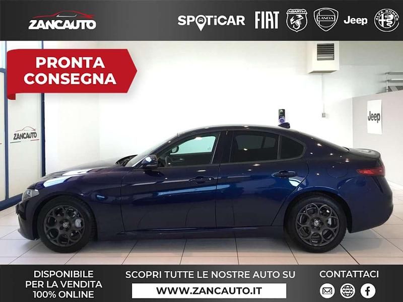 Blu montecarlo Usata 2017 Alfa Romeo Giulia Super Tre volumi | 18.500 € (Buon prezzo) - Immagine 1/4
