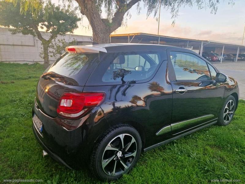 Usata DS Automobiles DS3 Sport Chic 75 CV (55 kW) 2017 Nero Utilitaria