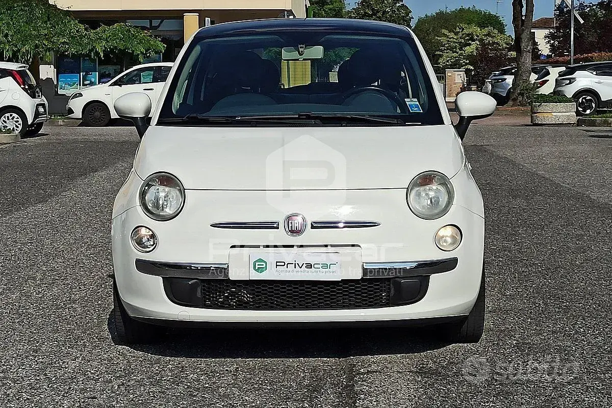 Usata Fiat 500 Lounge 95 CV (69 kW) 2011 Bianco Utilitaria