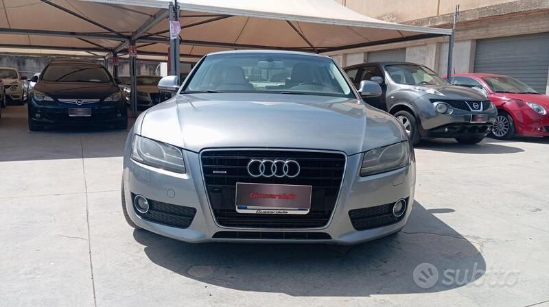Argento Usata 2008 Audi A5 Ambition Coupé | 9500 € (Cara) - Immagine 1/4