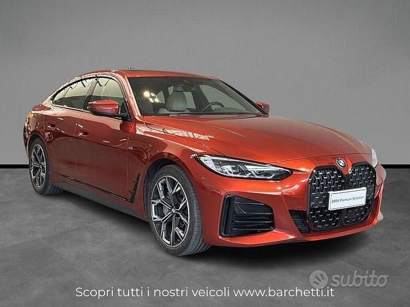 Usata BMW 430 Gran Coupé M Sport 245 CV (180 kW) 2022 Arancione Coupé