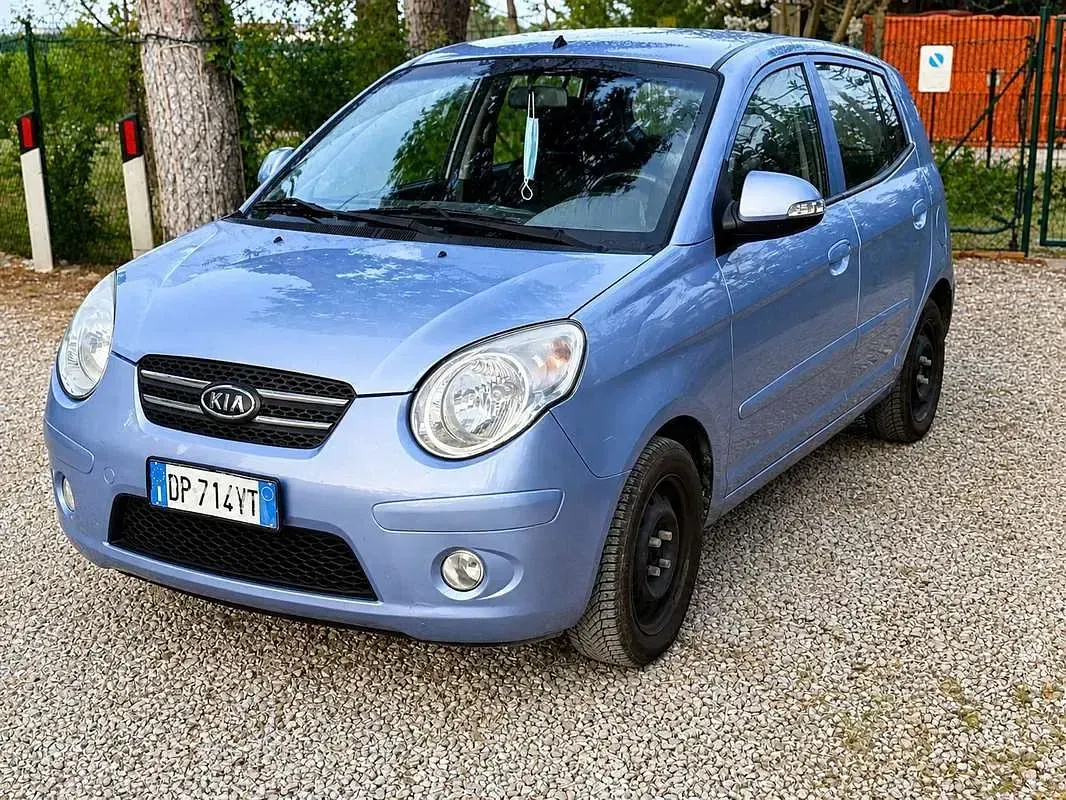 Usata Kia Picanto 65 CV (47 kW) 2008 Blu Utilitaria