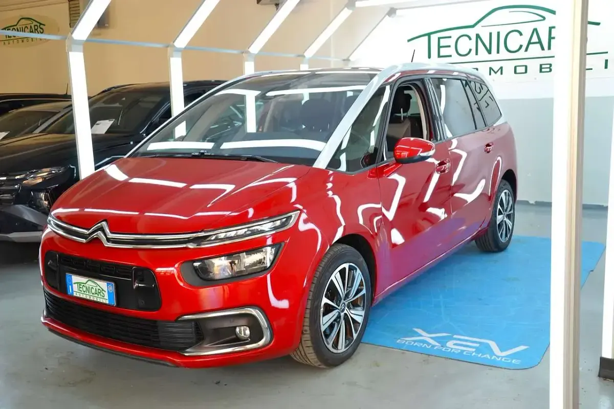 Usata Citroën C4 SpaceTourer Shine 163 CV (119 kW) 2018 Rosso Monovolume