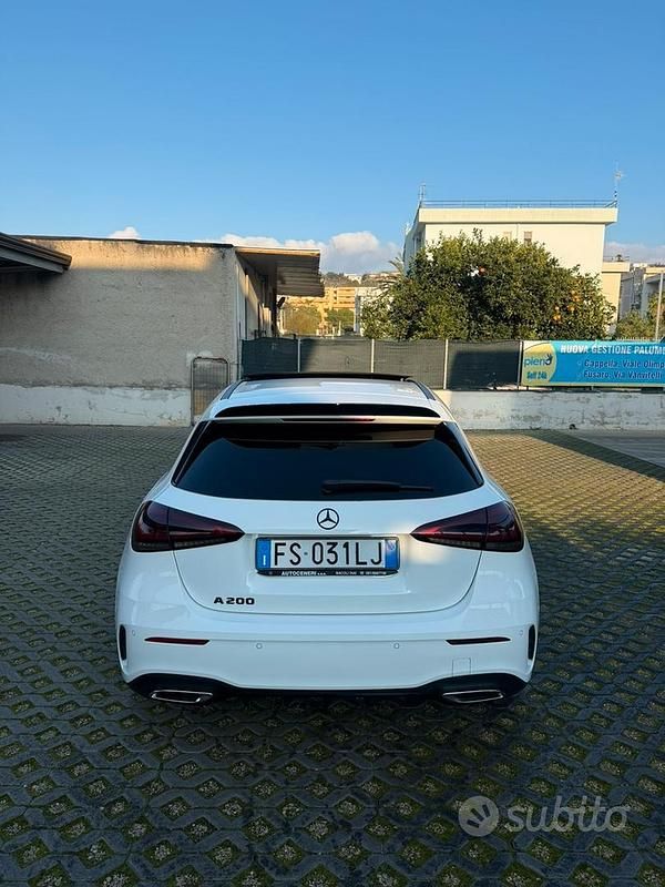 Usata Mercedes A200 163 CV (119 kW) 2018 Bianco Berlina