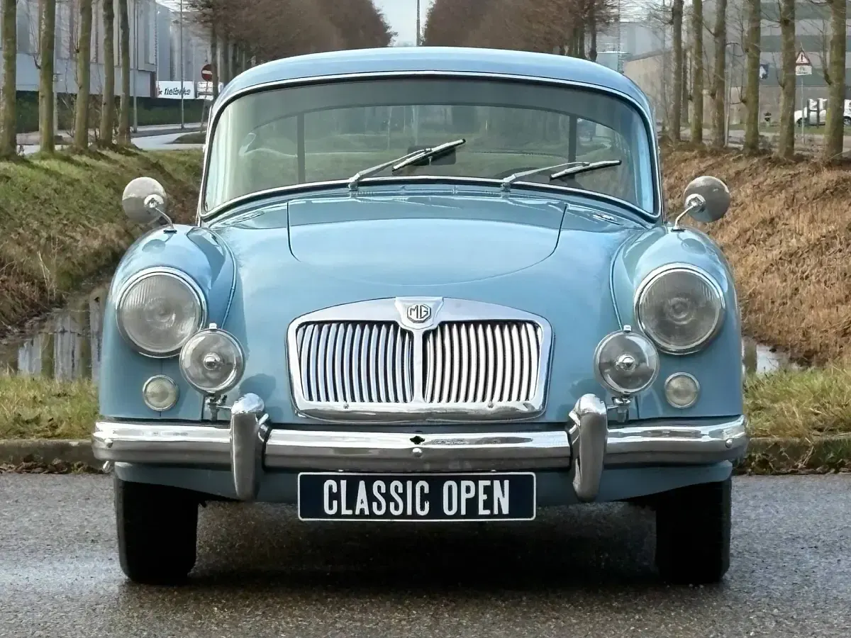 Usata MG MGA 72 CV (52 kW) 1958 Blu Coupé
