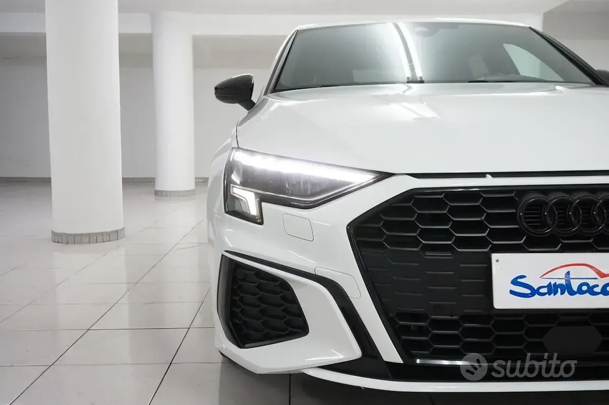 Usata Audi A3 S-Line 150 CV (110 kW) 2023 Bianco Berlina