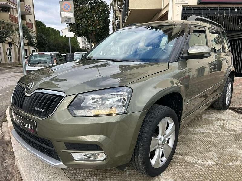 Usata Skoda Yeti GreenLine 105 CV (77 kW) 2015 Verde SUV