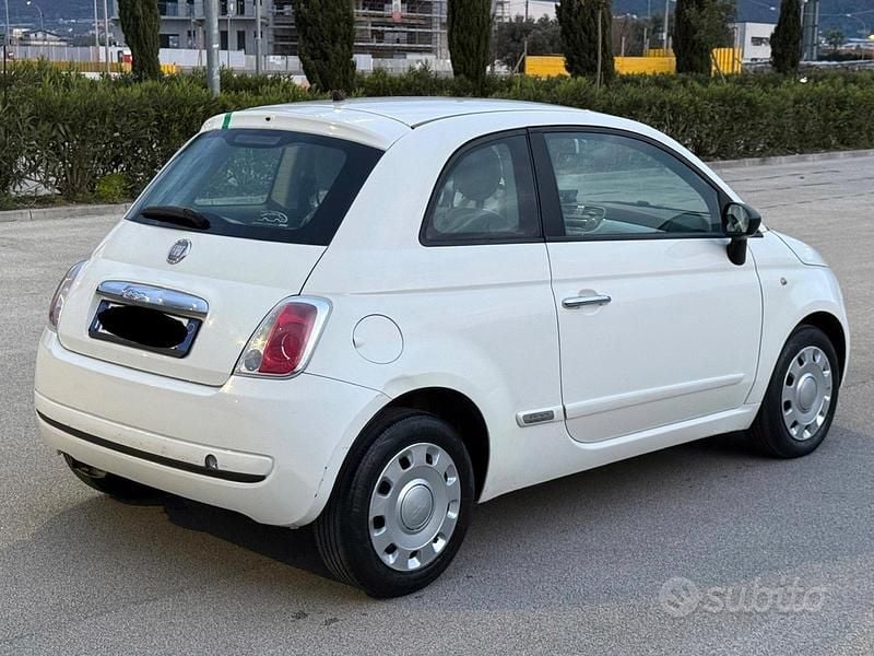 Usata Fiat 500 69 CV (50 kW) 2010 Bianco Berlina