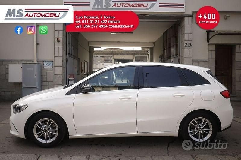Usata Mercedes B180 116 CV (85 kW) 2019 Bianco Monovolume