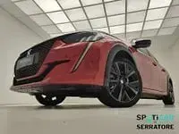 Usata Peugeot e-208 GTi 100 kW (136 CV) 2023 Rosso Utilitaria