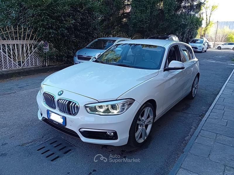Usata BMW 118 150 CV (110 kW) 2015 Bianco Utilitaria