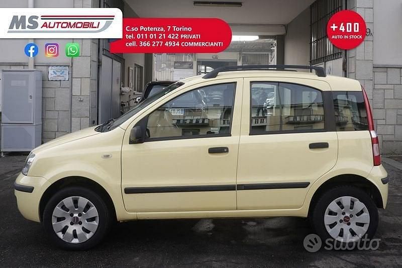 Usata Fiat Panda Dynamic 60 CV (44 kW) 2008 Giallo Utilitaria