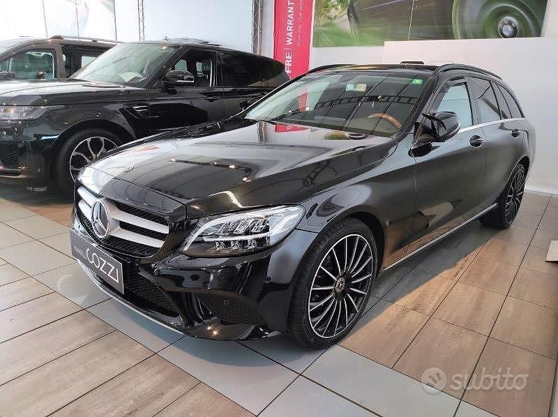 Usata Mercedes C220 Business 194 CV (142 kW) 2019 Nero Station wagon