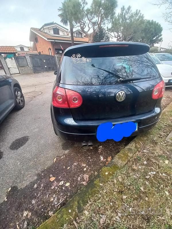 Usata VW Golf V GTI 2007 Blu Utilitaria