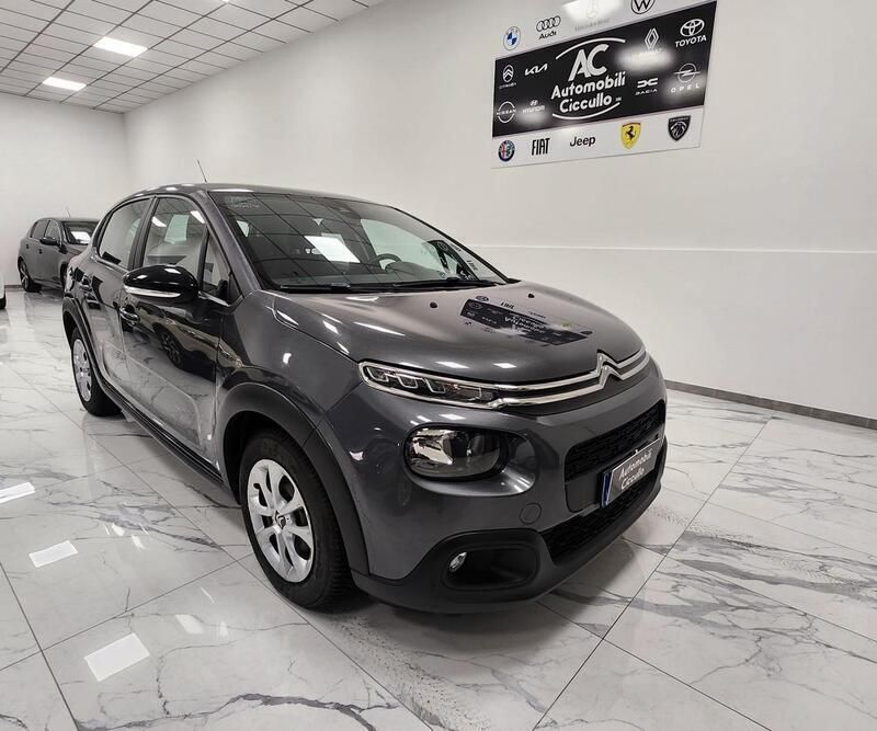 Usata Citroën C3 Live 75 CV (55 kW) 2017 Grigio Utilitaria