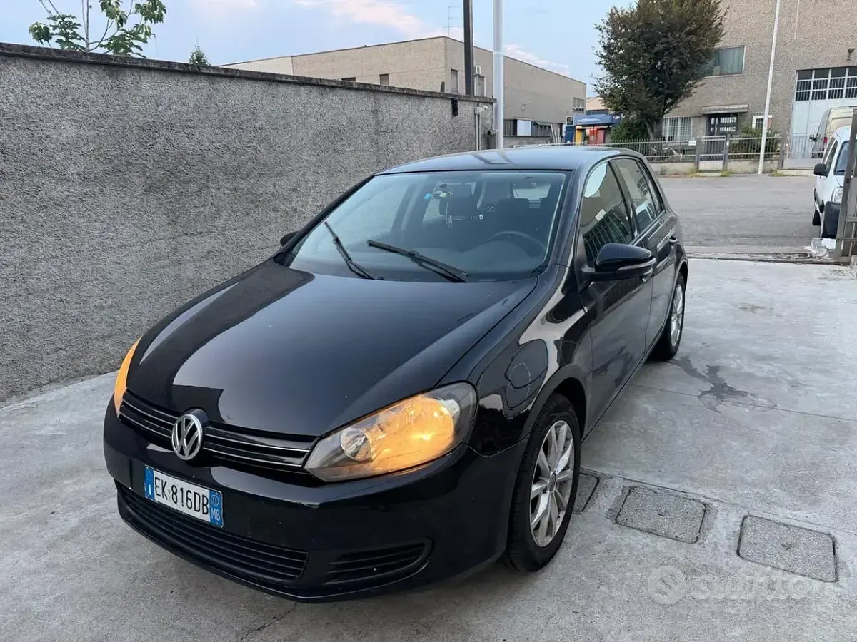 Usata VW Golf Plus 80 CV (58 kW) 2011 Nero Monovolume
