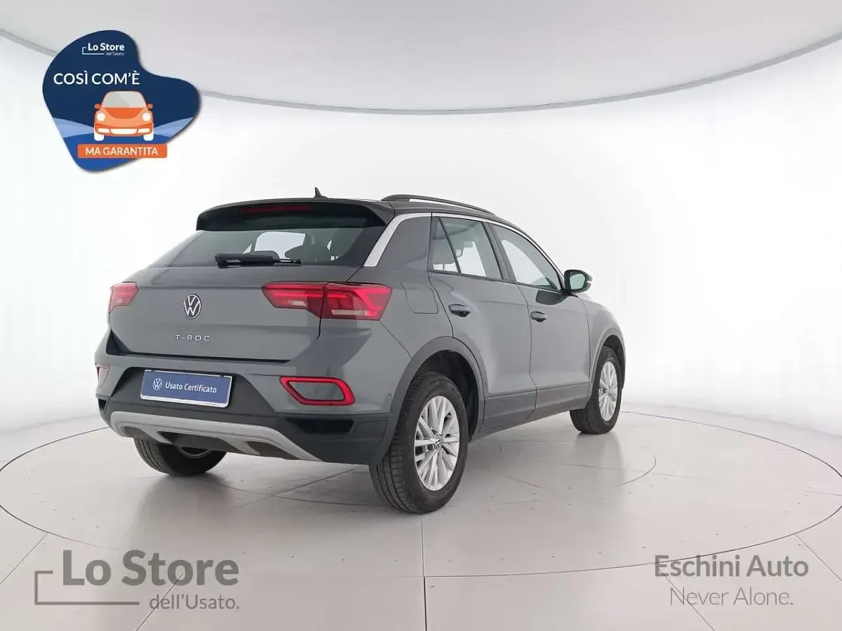 Usata VW T-Roc Life 150 CV (110 kW) 2025 Indium grey metallizzato nero SUV