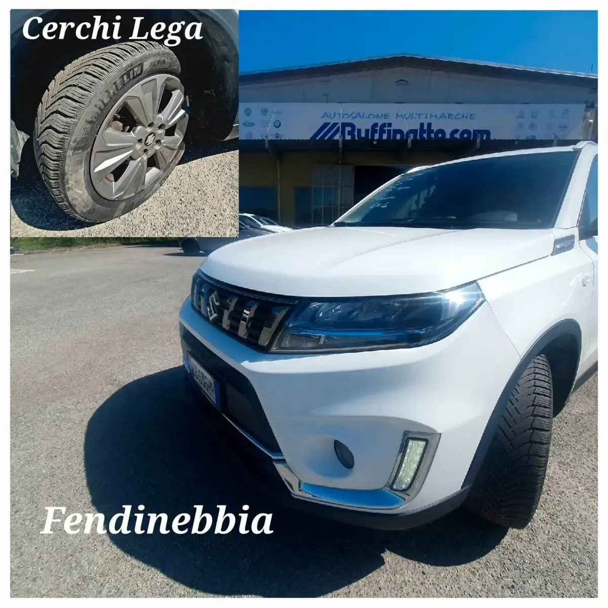 Usata Suzuki Vitara 129 CV (94 kW) 2020 Bianco SUV