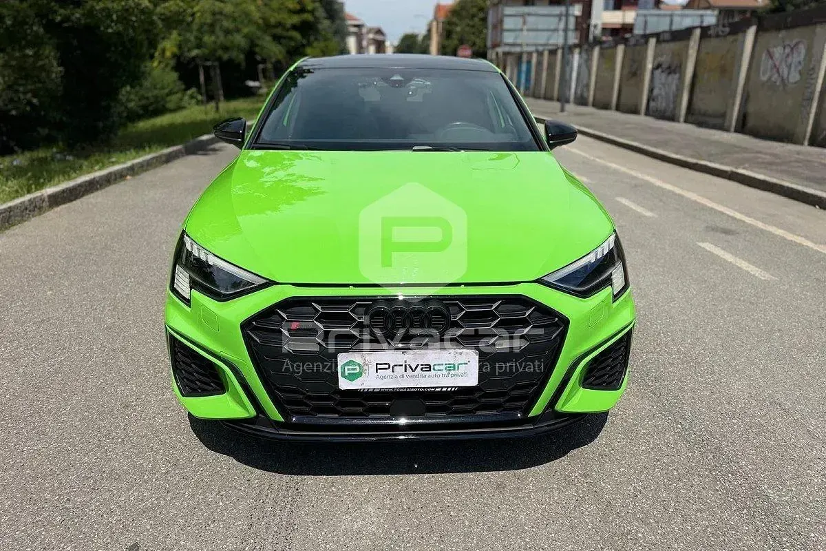 Usata Audi S3 Exclusive 309 CV (227 kW) 2023 Verde Berlina