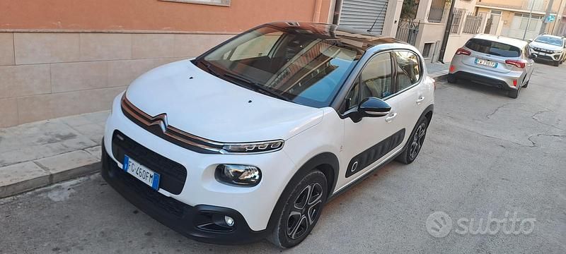 Usata Citroën C3 Shine 82 CV (60 kW) 2016 Bianco Utilitaria