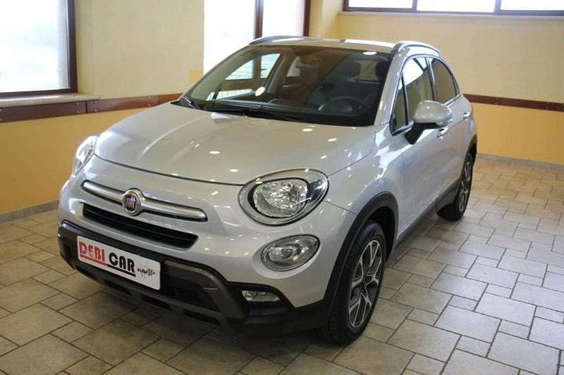 Usata Fiat 500X Cross 95 CV (69 kW) 2018 Argento SUV